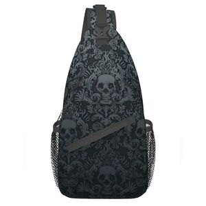 Skull All Over Print Slingbag